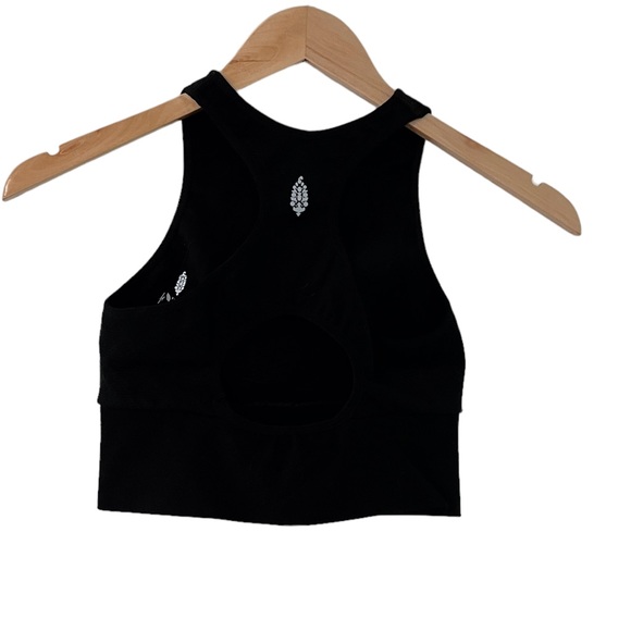 Free People Movement Black Cut Out Every Single Time Sports Bra - Picture 5 of 10
